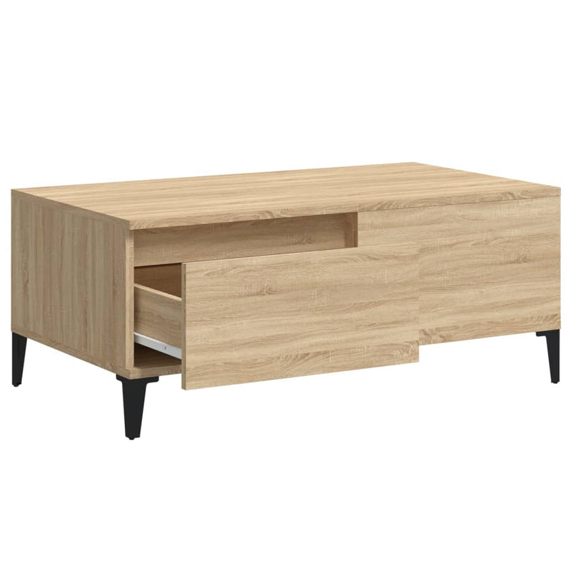 Couchtisch Sonoma-Eiche 90x50x36,5 cm Holzwerkstoff