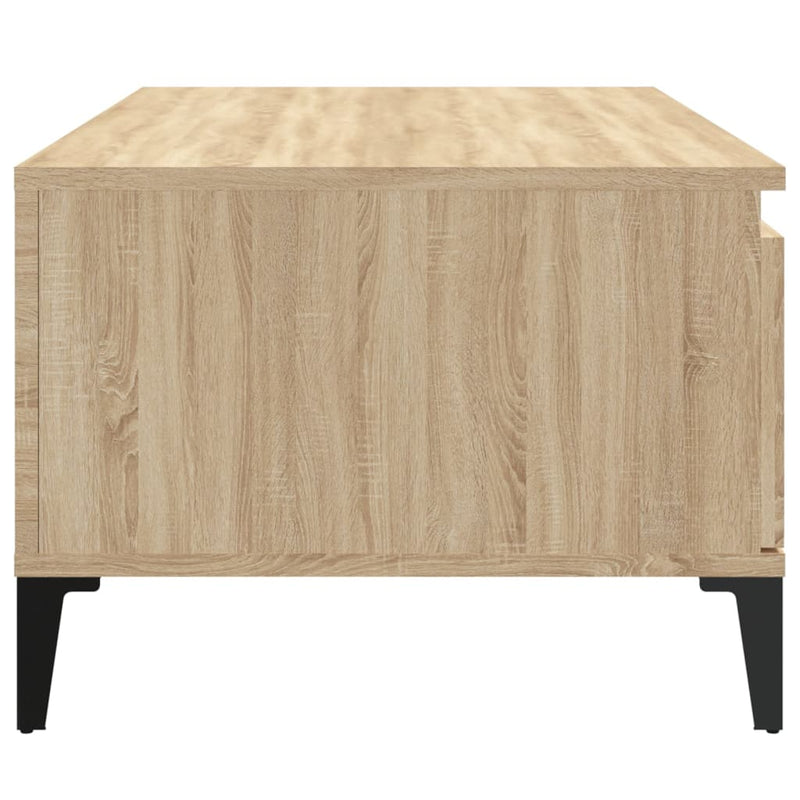 Couchtisch Sonoma-Eiche 90x50x36,5 cm Holzwerkstoff