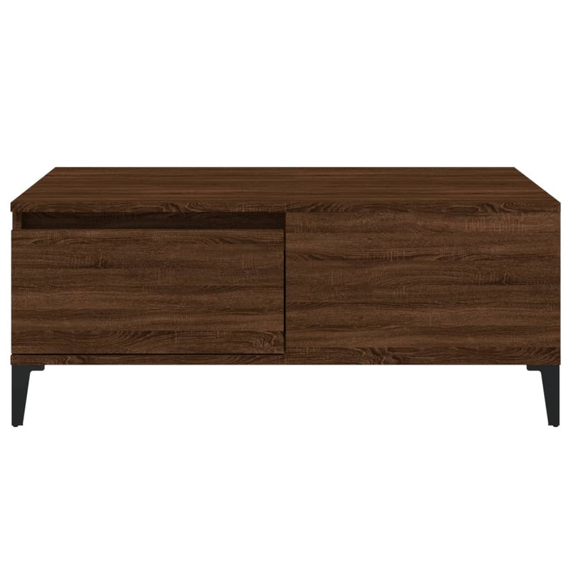 Couchtisch Braun Eichen-Optik 90x50x36,5 cm Holzwerkstoff