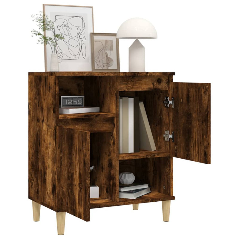 Sideboard Räuchereiche 60x35x70 cm Holzwerkstoff