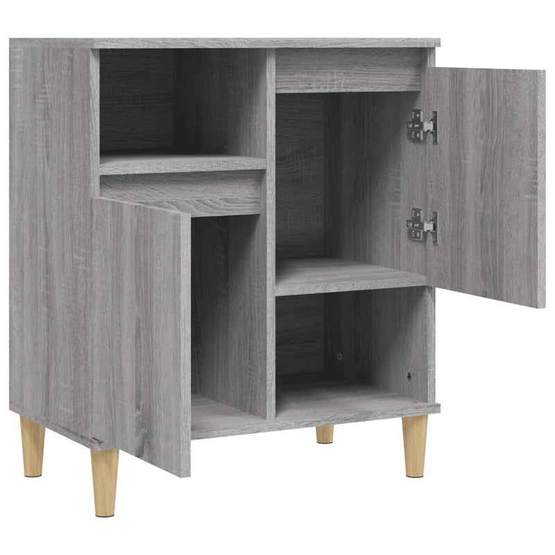 Sideboard Grau Sonoma 60x35x70 cm Holzwerkstoff