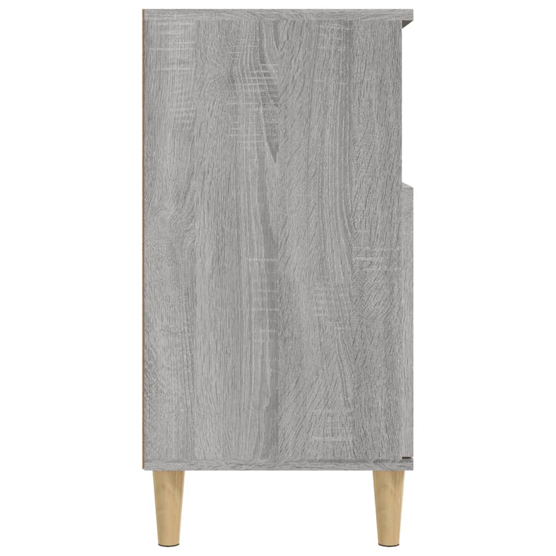 Sideboard Grau Sonoma 60x35x70 cm Holzwerkstoff