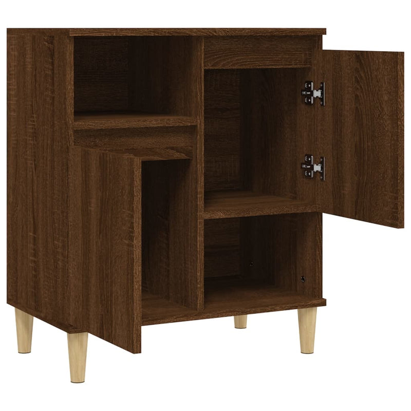 Sideboard Braun Eichen-Optik 60x35x70 cm Holzwerkstoff