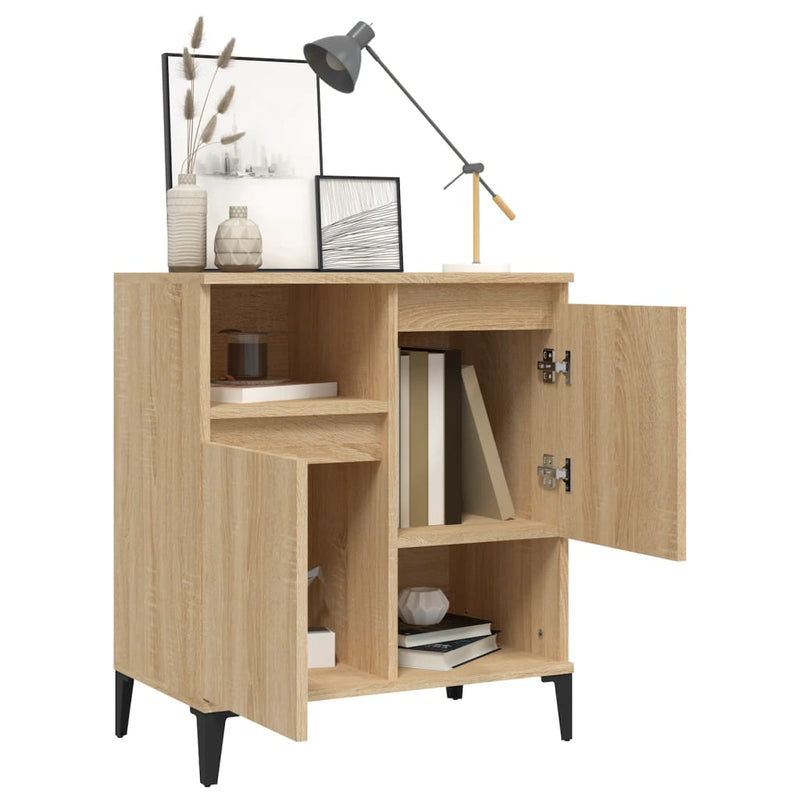 Sideboard Sonoma-Eiche 60x35x70 cm Holzwerkstoff