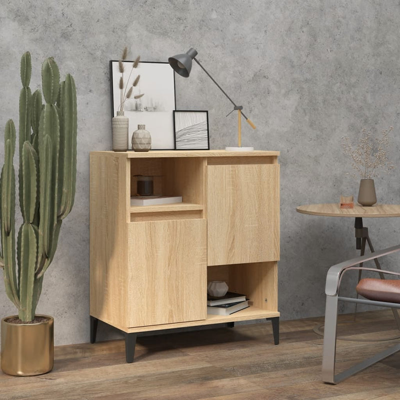 Sideboard Sonoma-Eiche 60x35x70 cm Holzwerkstoff