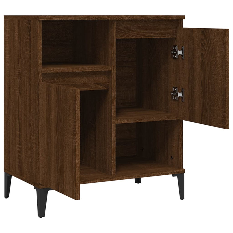 Sideboard Braun Eichen-Optik 60x35x70 cm Holzwerkstoff