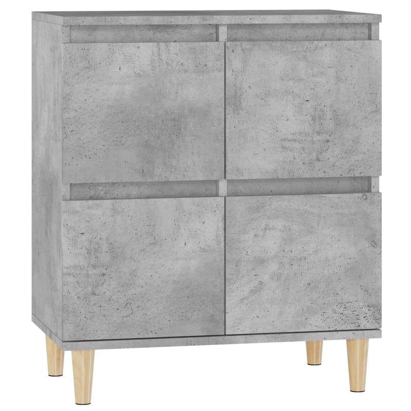 Sideboard Betongrau 60x35x70 cm Holzwerkstoff