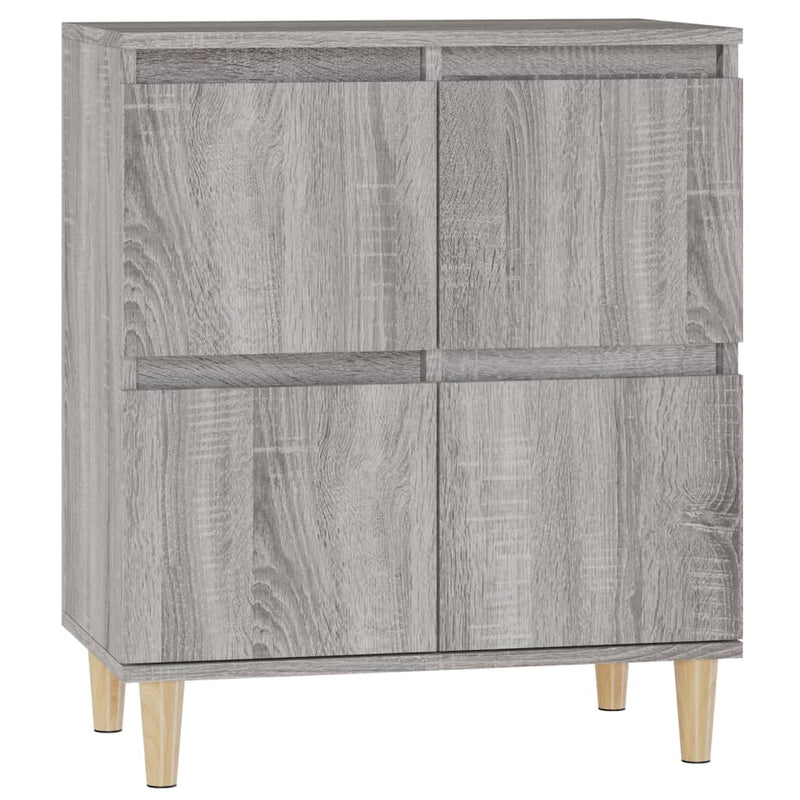 Sideboard Grau Sonoma 60x35x70 cm Holzwerkstoff