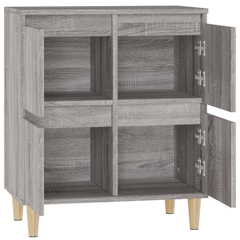 Sideboard Grau Sonoma 60x35x70 cm Holzwerkstoff