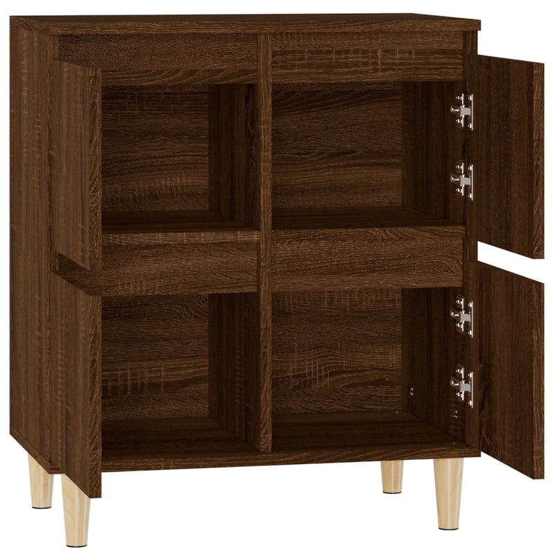 Sideboard Braun Eichen-Optik 60x35x70 cm Holzwerkstoff