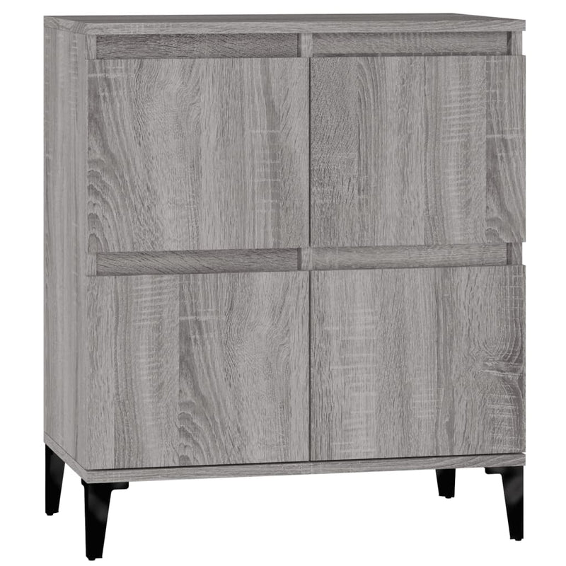 Sideboard Grau Sonoma 60x35x70 cm Holzwerkstoff