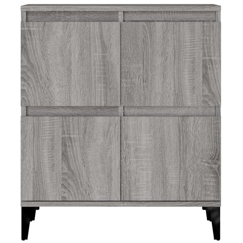 Sideboard Grau Sonoma 60x35x70 cm Holzwerkstoff