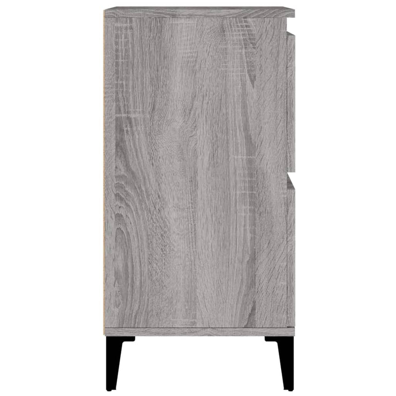 Sideboard Grau Sonoma 60x35x70 cm Holzwerkstoff