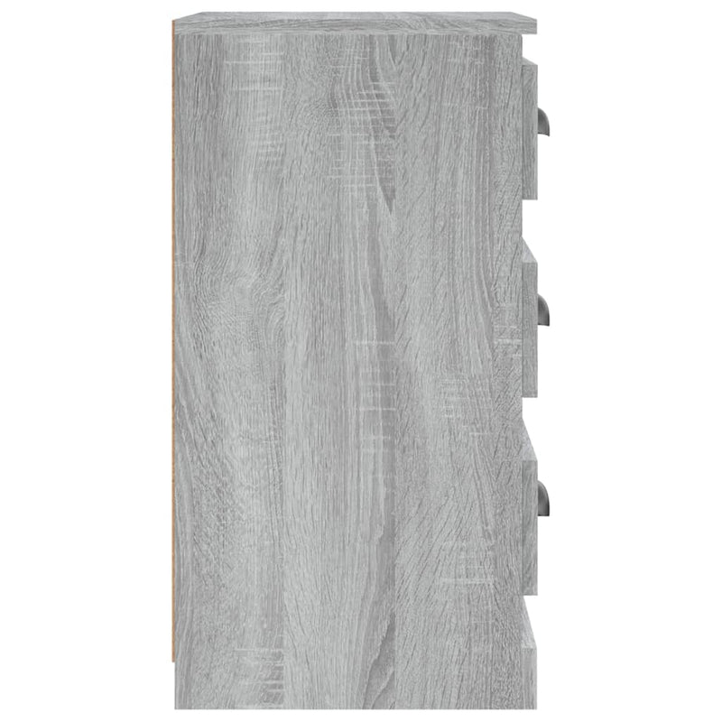 Sideboard Grau Sonoma 36x35,5x67,5 cm Holzwerkstoff