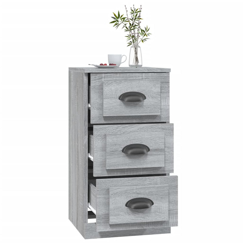 Sideboard Grau Sonoma 36x35,5x67,5 cm Holzwerkstoff