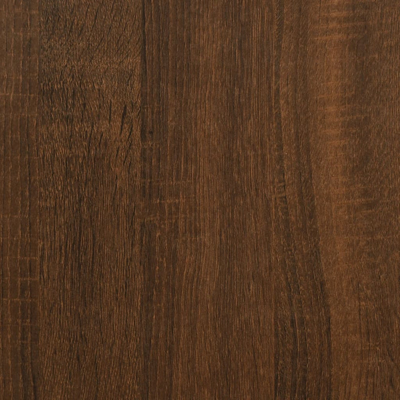 Sideboard Braun Eichen-Optik 36x35,5x67,5 cm Holzwerkstoff