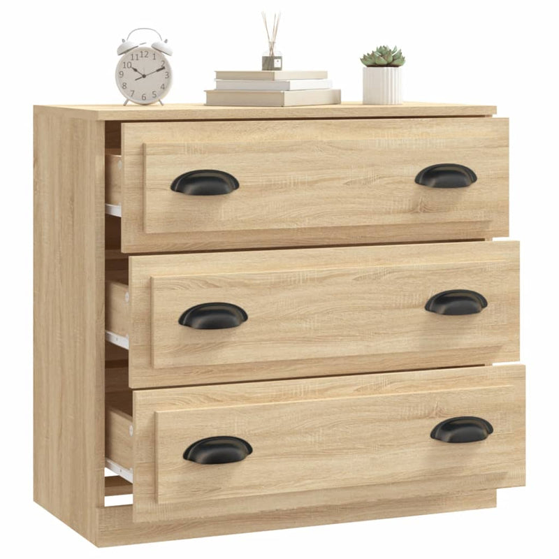 Sideboard Sonoma-Eiche 70x35,5x67,5 cm Holzwerkstoff