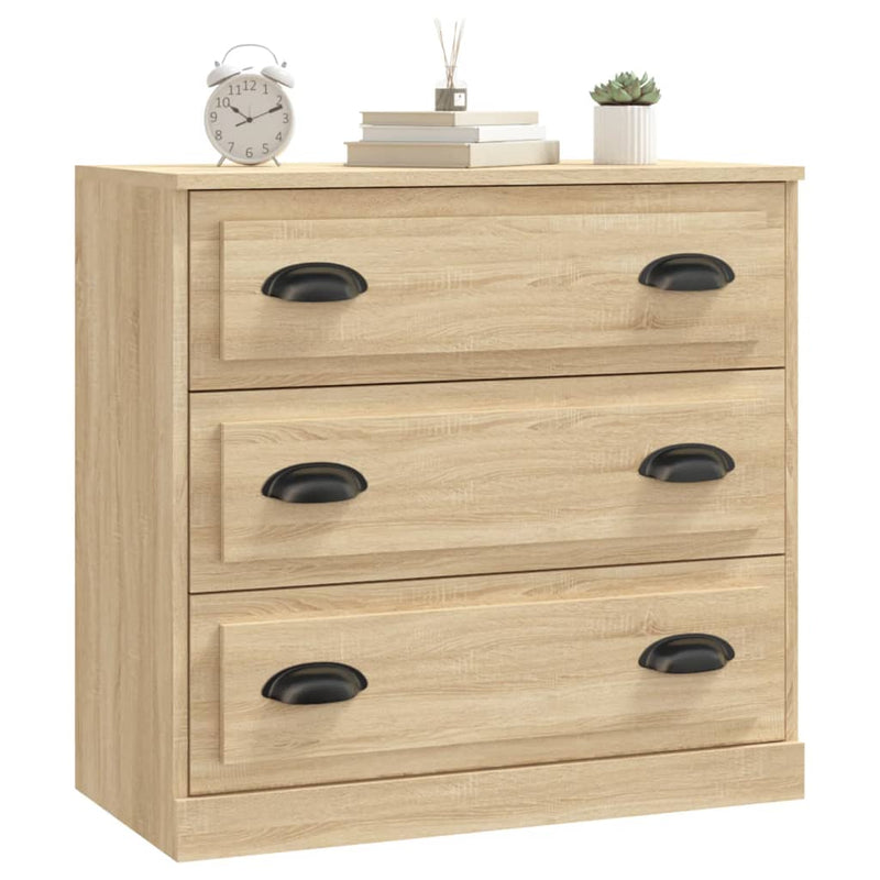 Sideboard Sonoma-Eiche 70x35,5x67,5 cm Holzwerkstoff