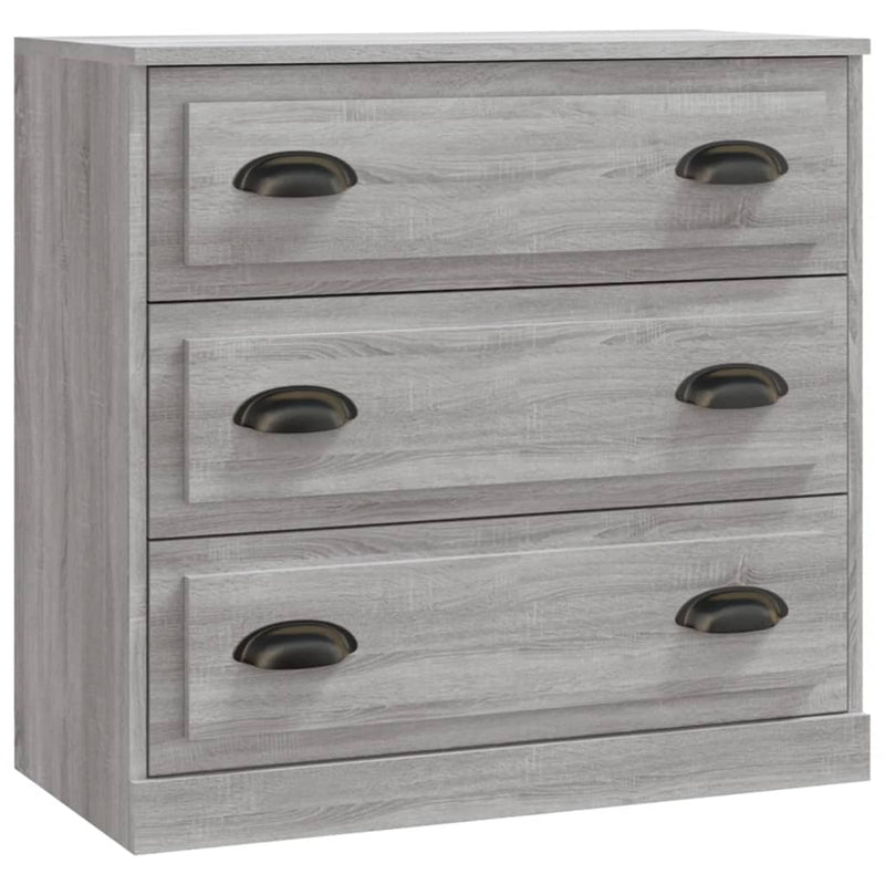 Sideboard Grau Sonoma 70x35,5x67,5 cm Holzwerkstoff