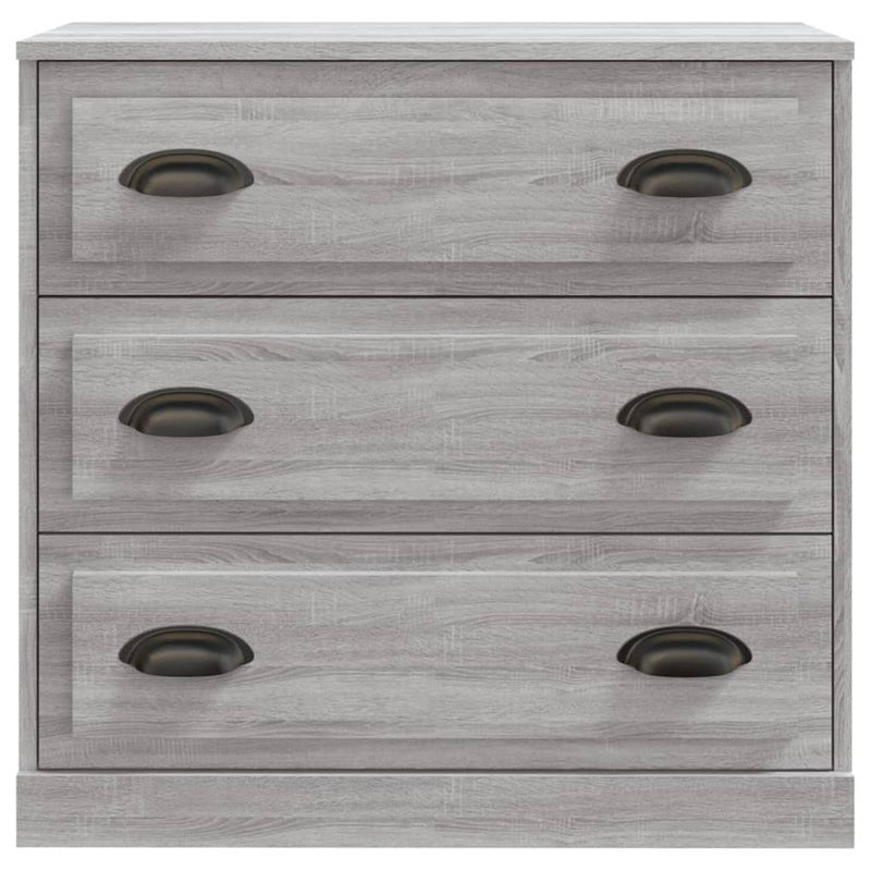 Sideboard Grau Sonoma 70x35,5x67,5 cm Holzwerkstoff