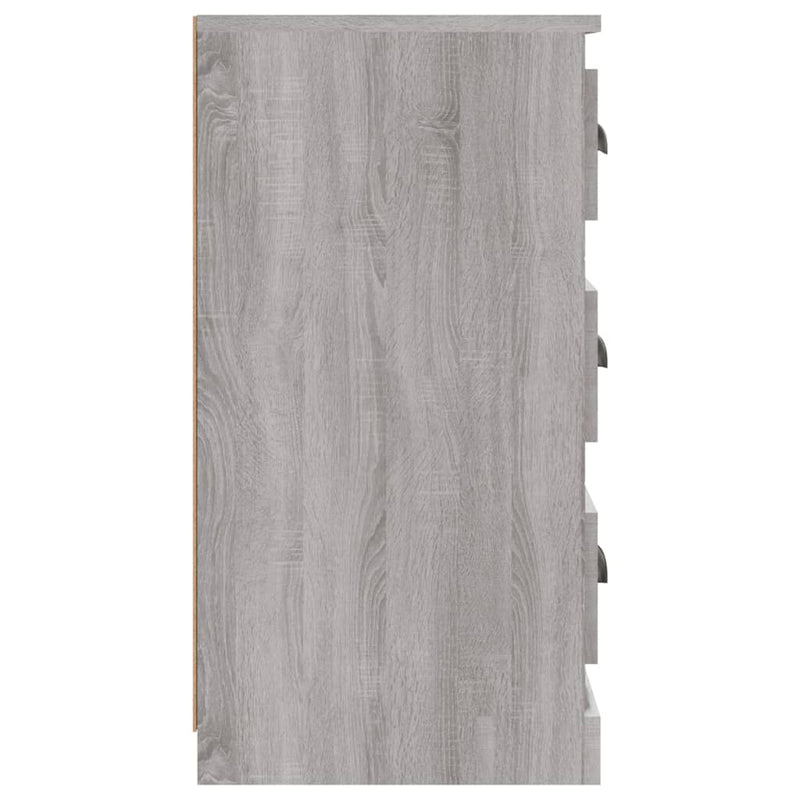 Sideboard Grau Sonoma 70x35,5x67,5 cm Holzwerkstoff