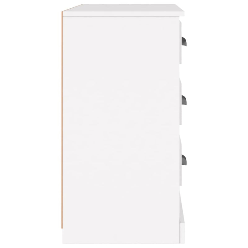 Sideboard Weiß 104,5x35,5x67,5 cm Holzwerkstoff