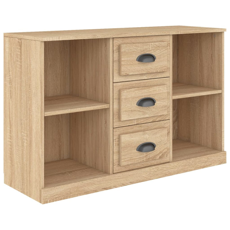 Sideboard Sonoma-Eiche 104,5x35,5x67,5 cm Holzwerkstoff