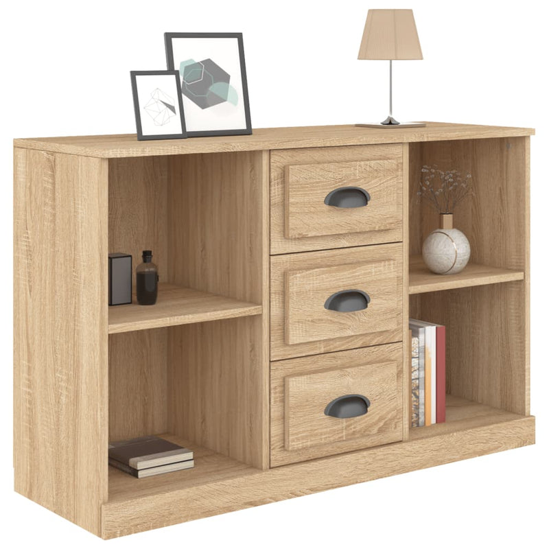 Sideboard Sonoma-Eiche 104,5x35,5x67,5 cm Holzwerkstoff