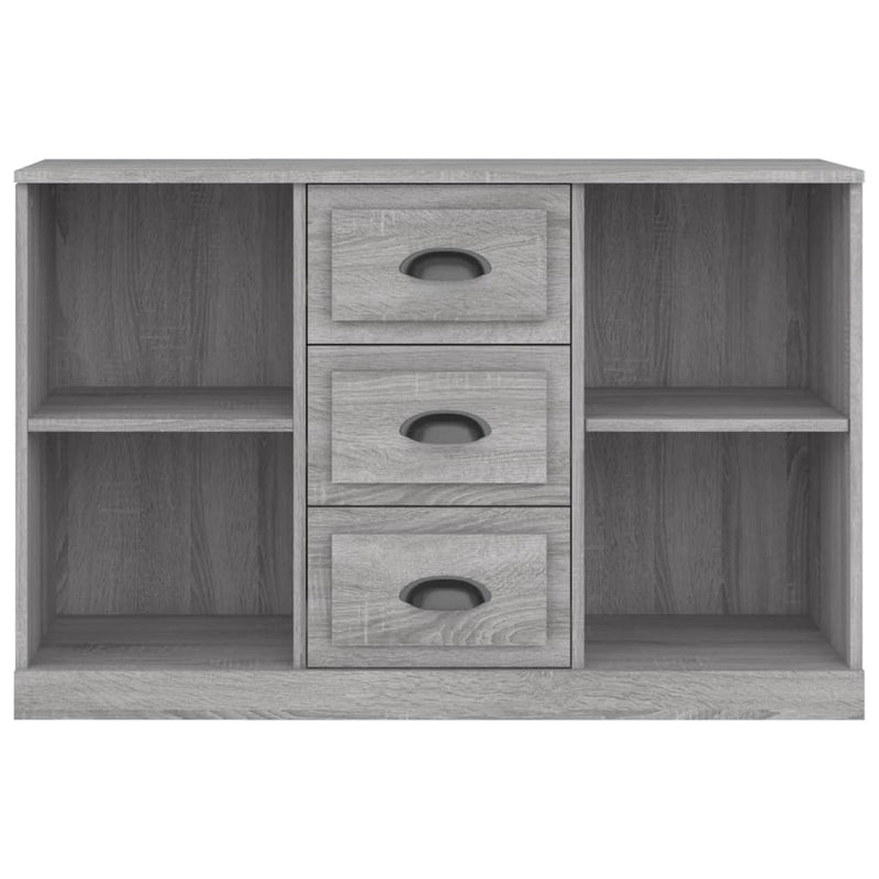 Sideboard Grau Sonoma 104,5x35,5x67,5 cm Holzwerkstoff