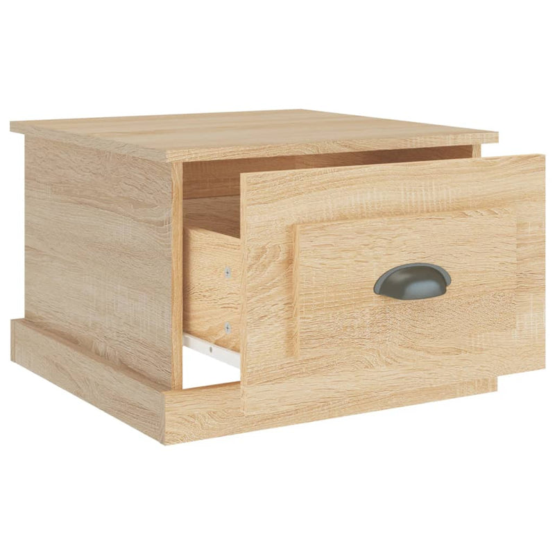 Couchtisch Sonoma-Eiche 50x50x35 cm Holzwerkstoff