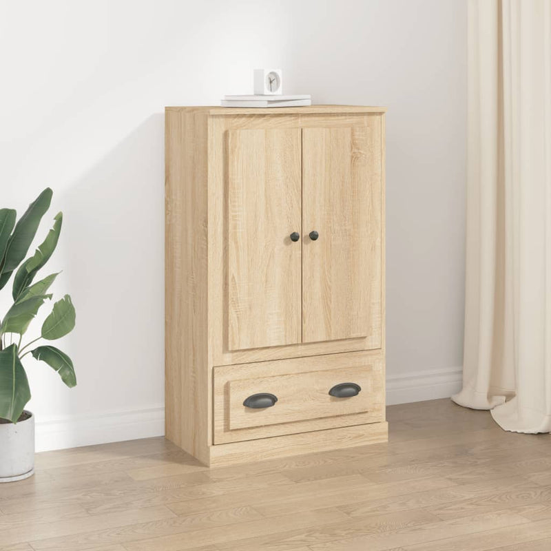 Highboard Sonoma-Eiche 60x35,5x103,5 cm Holzwerkstoff