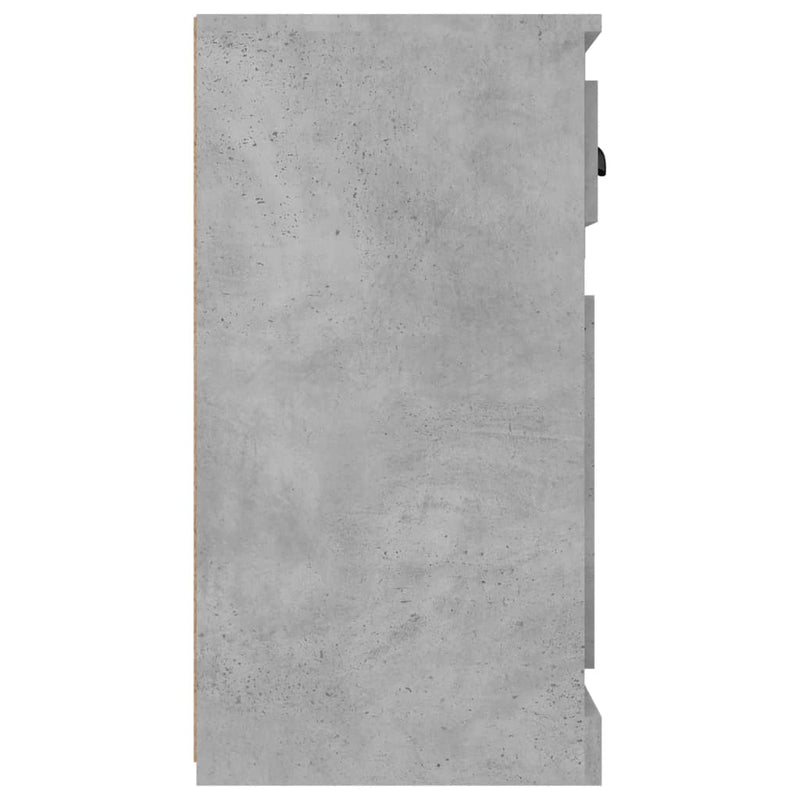 Sideboard Betongrau 70x35,5x67,5 cm Holzwerkstoff