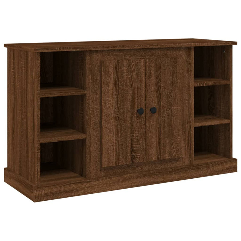 Sideboard Braun Eichen-Optik 100x35,5x60 cm Holzwerkstoff