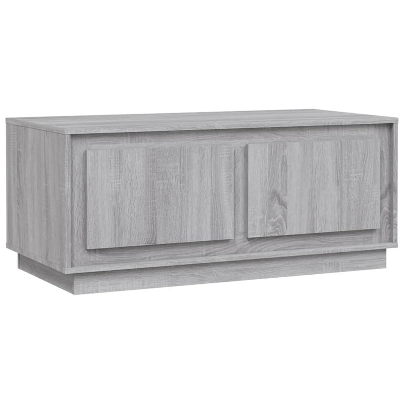 Couchtisch Grau Sonoma 102x50x44 cm Holzwerkstoff