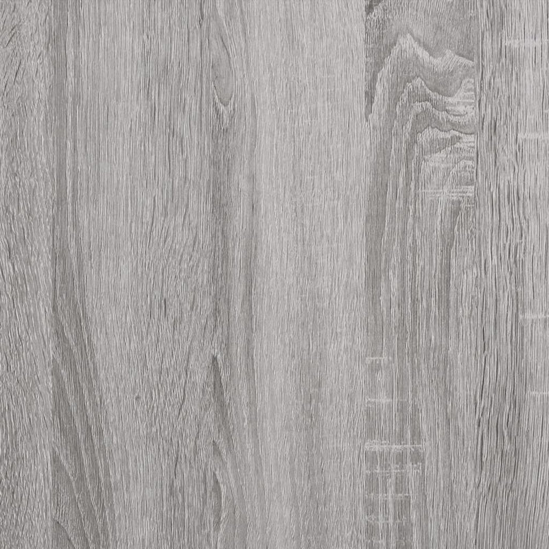 Sideboard Grau Sonoma 80x34x75 cm Holzwerkstoff