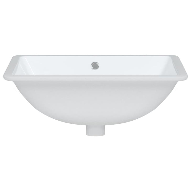 Waschbecken Weiß 52x38,5x19,5 cm Rechteckig Keramik