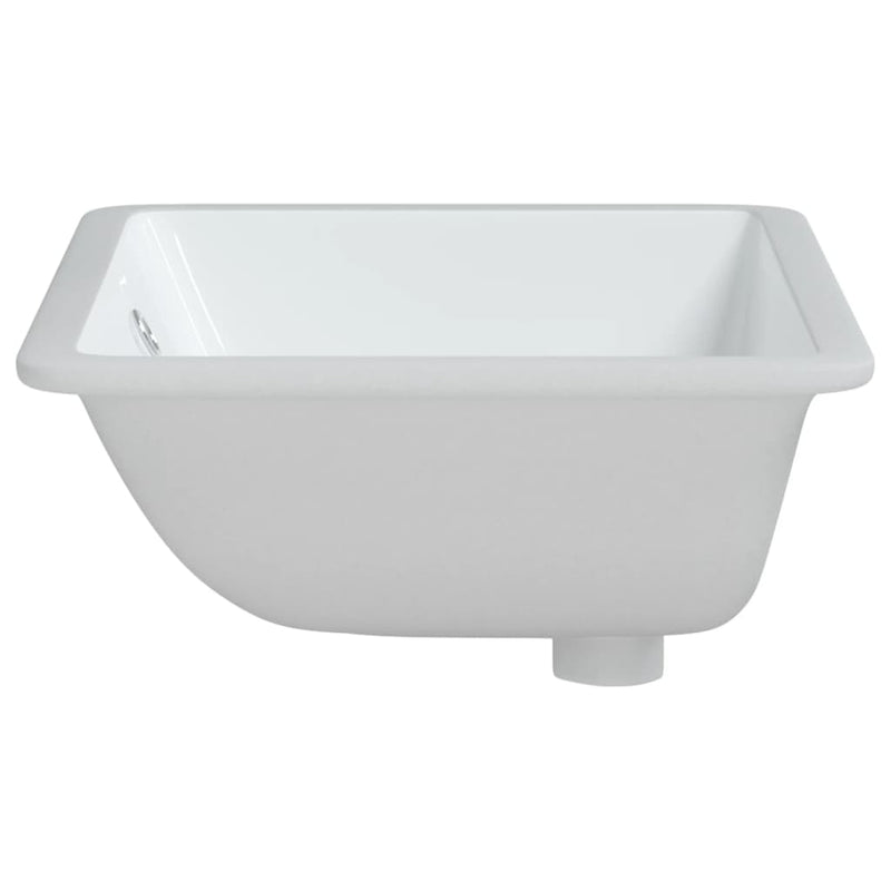 Waschbecken Weiß 55,5x37,5x19 cm Rechteckig Keramik