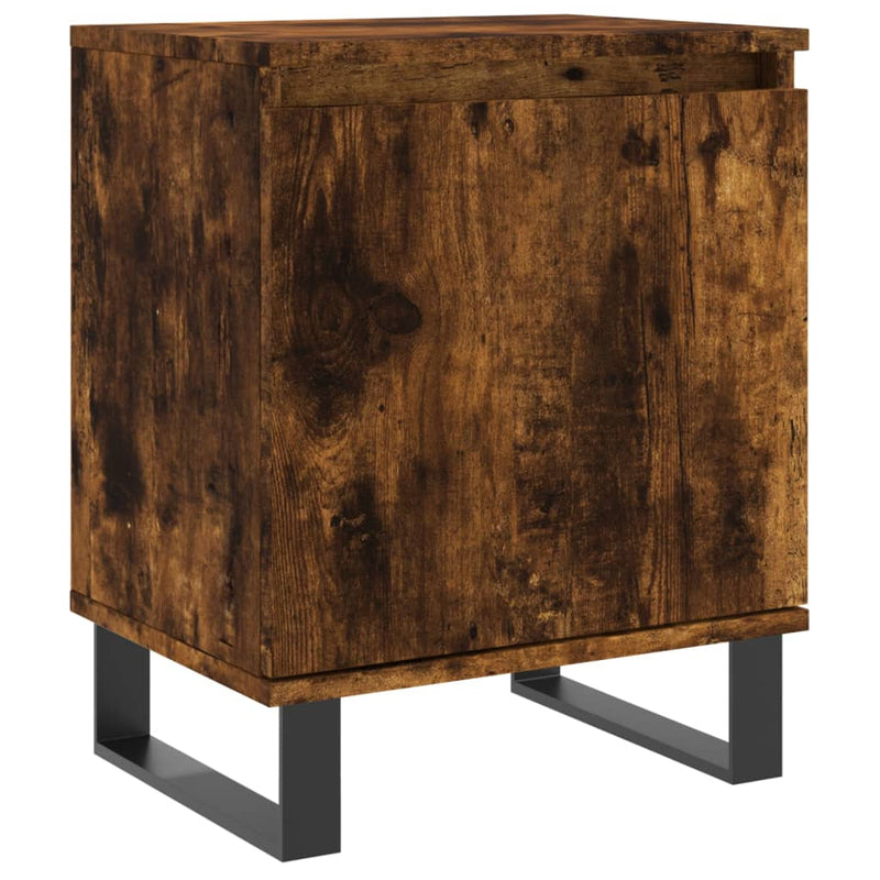 Nachttisch Räuchereiche 40x30x50 cm Holzwerkstoff