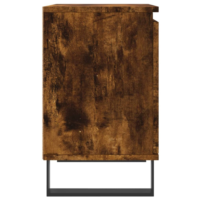 Nachttisch Räuchereiche 40x30x50 cm Holzwerkstoff
