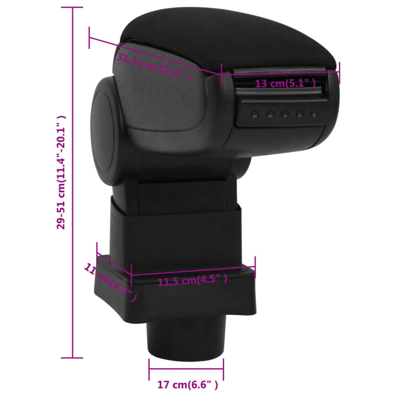 Auto-Armlehne für CITROEN C-QUATRE (2009)/CITROEN C4