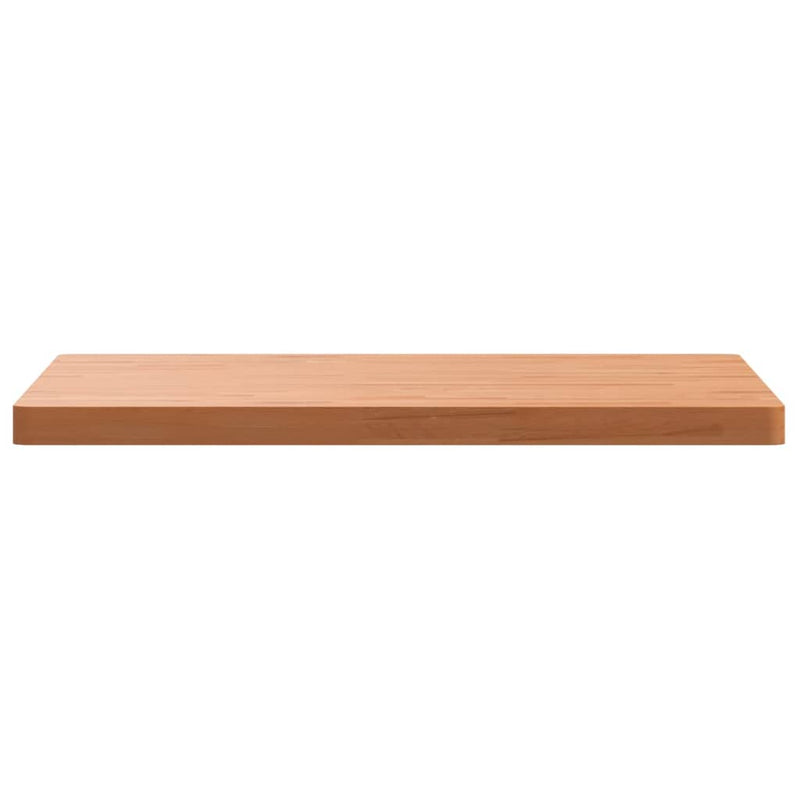 Tischplatte 80x80x4 cm Quadratisch Massivholz Buche