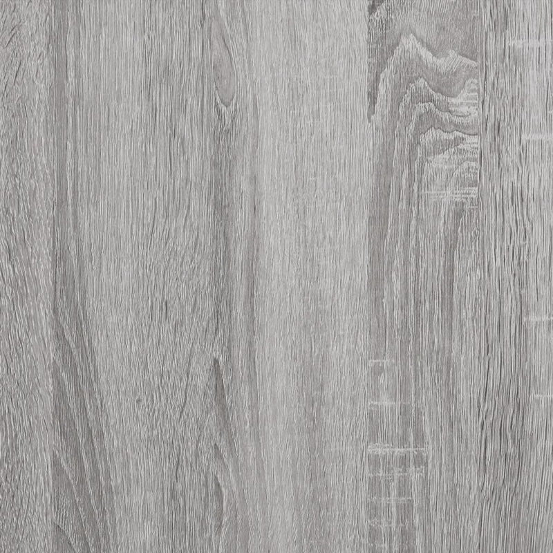 Nachttische 2 Stk. Grau Sonoma 40,5x31x60 cm Holzwerkstoff
