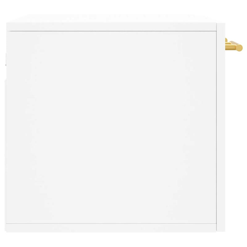 Wandschrank Weiß 60x36,5x35 cm Holzwerkstoff