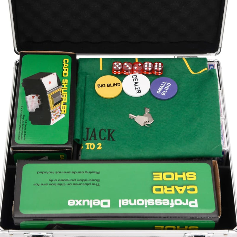 Pokerchips-Set 600 Stk. 11,5 g