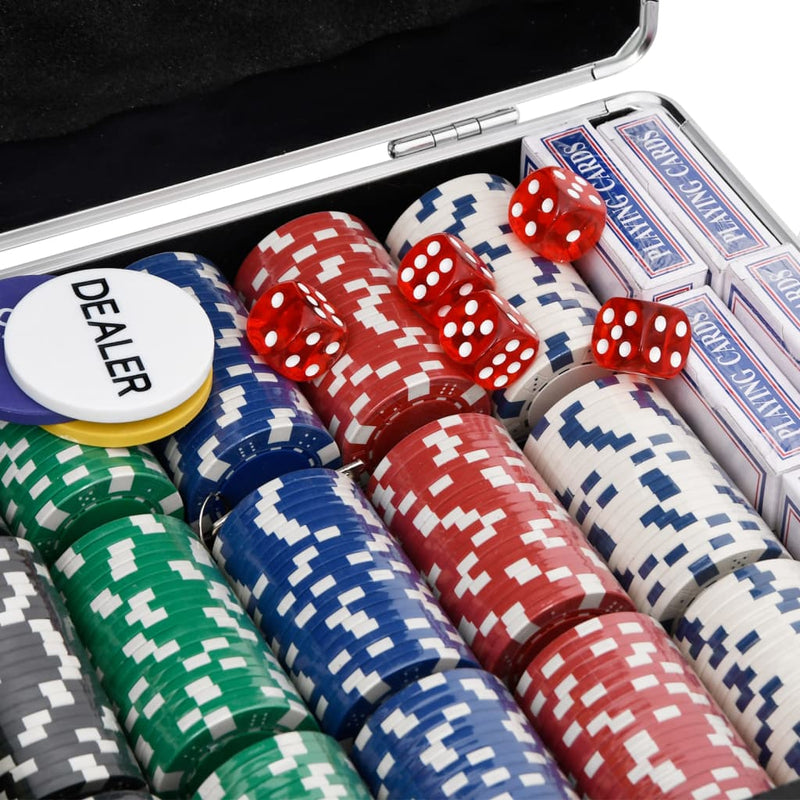 Pokerchips-Set 600 Stk. 11,5 g
