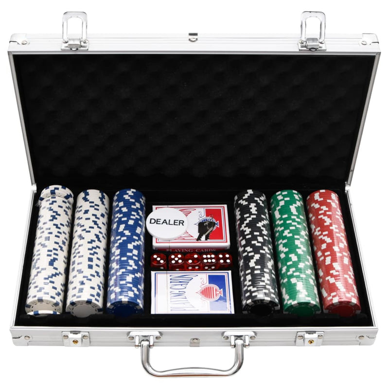 Pokerchips-Set 300 Stk. 11,5 g