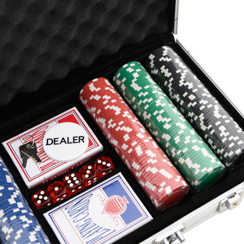 Pokerchips-Set 300 Stk. 11,5 g