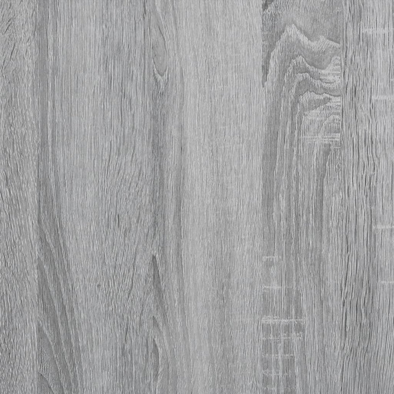 Couchtisch Grau Sonoma 100x55x50 cm Holzwerkstoff und Metall