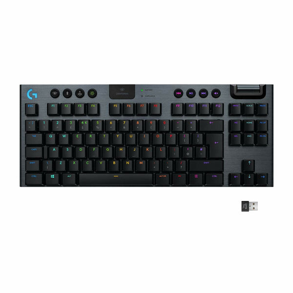 Tastatur Logitech G915 LIGHTSPEED TKL QWERTY US (Restauriert B)