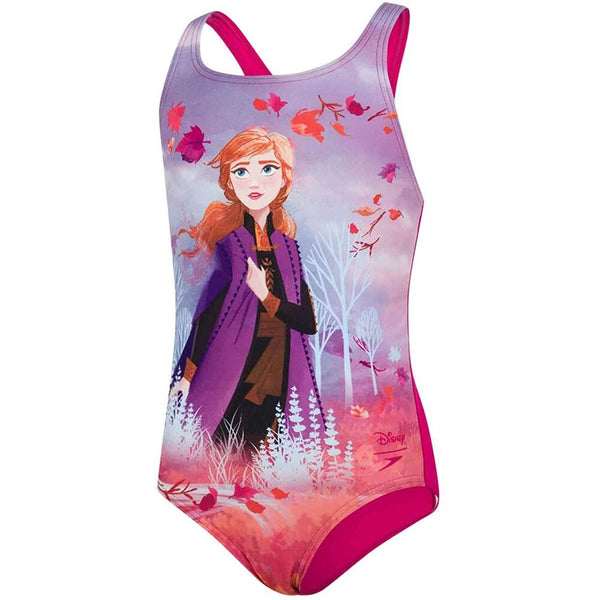 Badeanzug für Mädchen Speedo Frozen 2 Anna (Restauriert A)